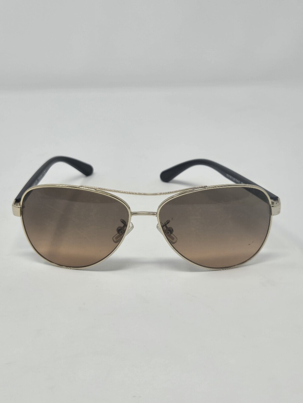COACH AVIATOR SUNGLASSES HC7077 (L1015) LIGHT GOLD BROWN GRADIENT CLASSIC
